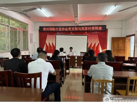 賀州保險(xiǎn)行業(yè)協(xié)會 黨建引領(lǐng)聚合力，普惠金融促發(fā)展